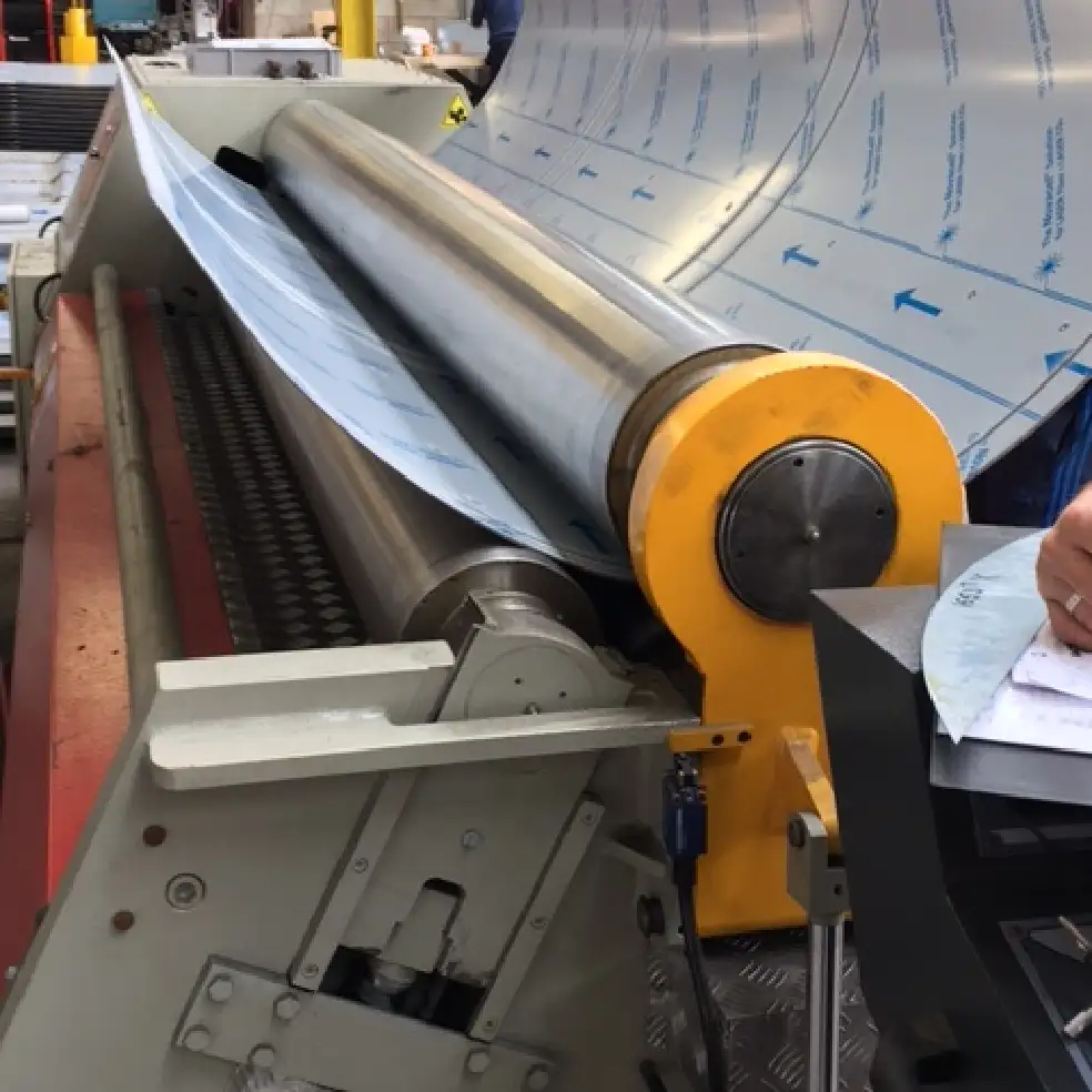 Rolling metal