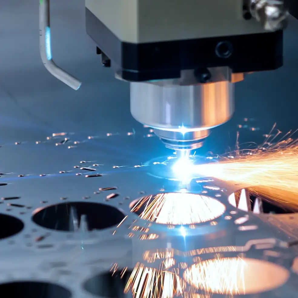Laser cutting